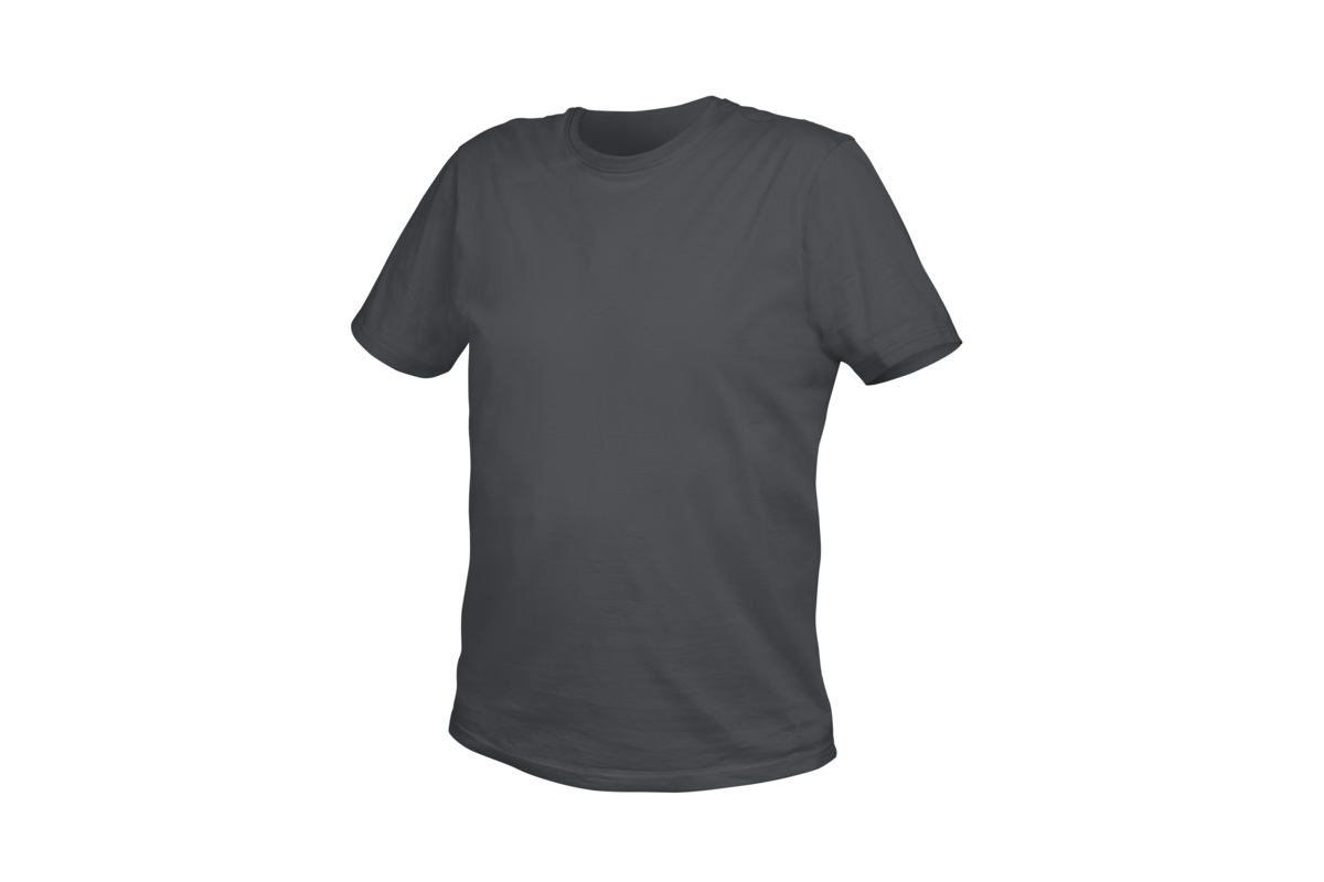 VILS Футболка хлопковая графитовая 2XL (56)