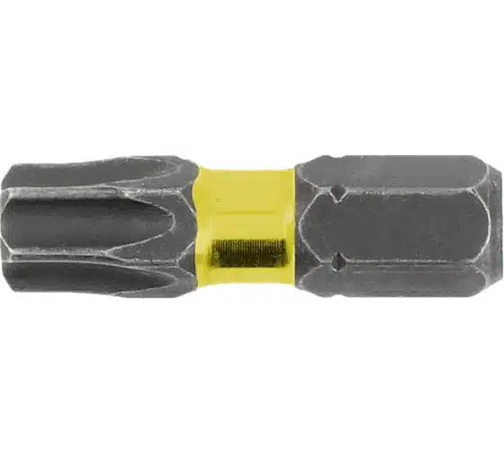 Биты ударные TORX 30, 25 мм, сталь S2, 5 шт.