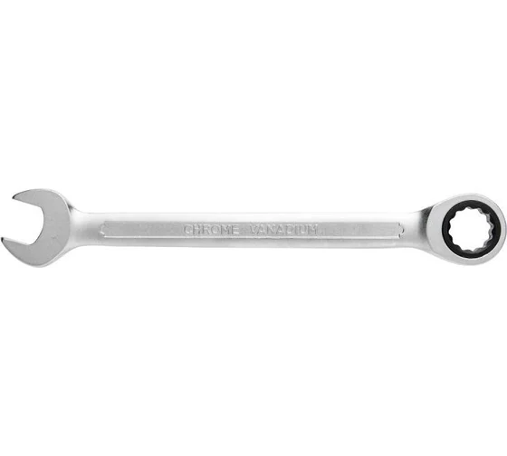 Ключ комбинированный с трещоткой 8 мм, 72T, сталь CrV