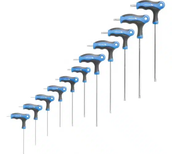 Набор ключей TORX  security тип “T” 10 шт