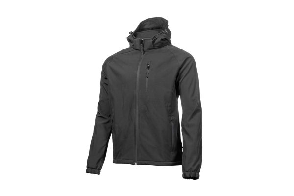 DITTER Куртка SOFTSHELL с капюшоном черная M (50)
