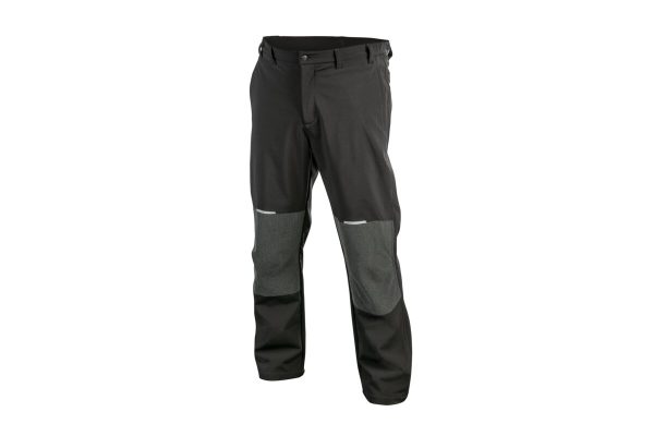 ELDE Брюки рабочие SOFTSHELL черные L (52)