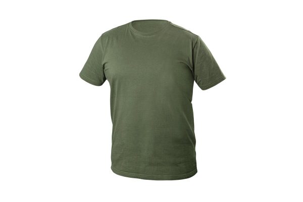 VILS Футболка хлопковая темно-зеленая 3XL (58)