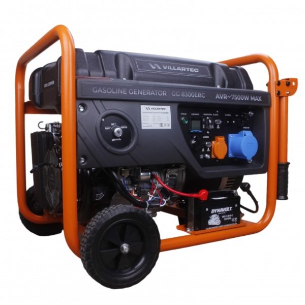 ГЕНЕРАТОР БЕНЗИНОВЫЙ Villartec GG 8300EBC